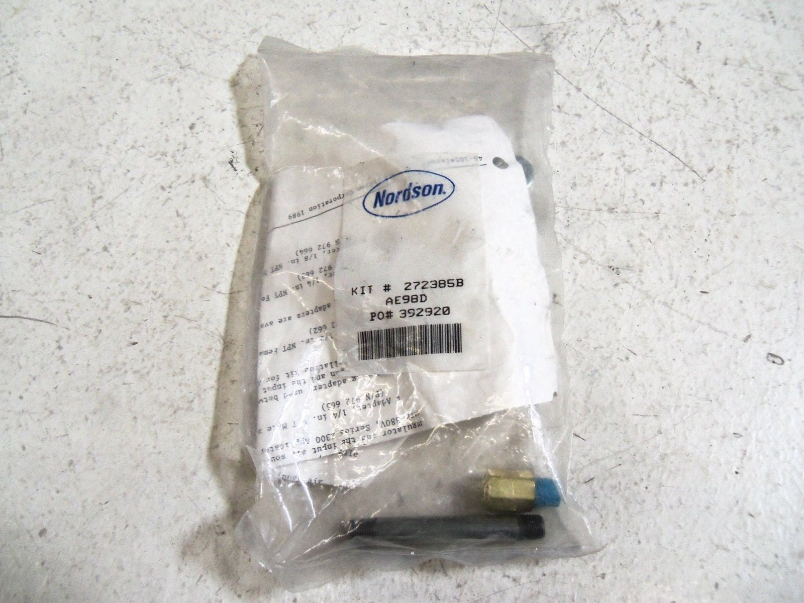 NORDSON 272385B VALVE REPAIR KIT *NEW IN FACTORY BAG*