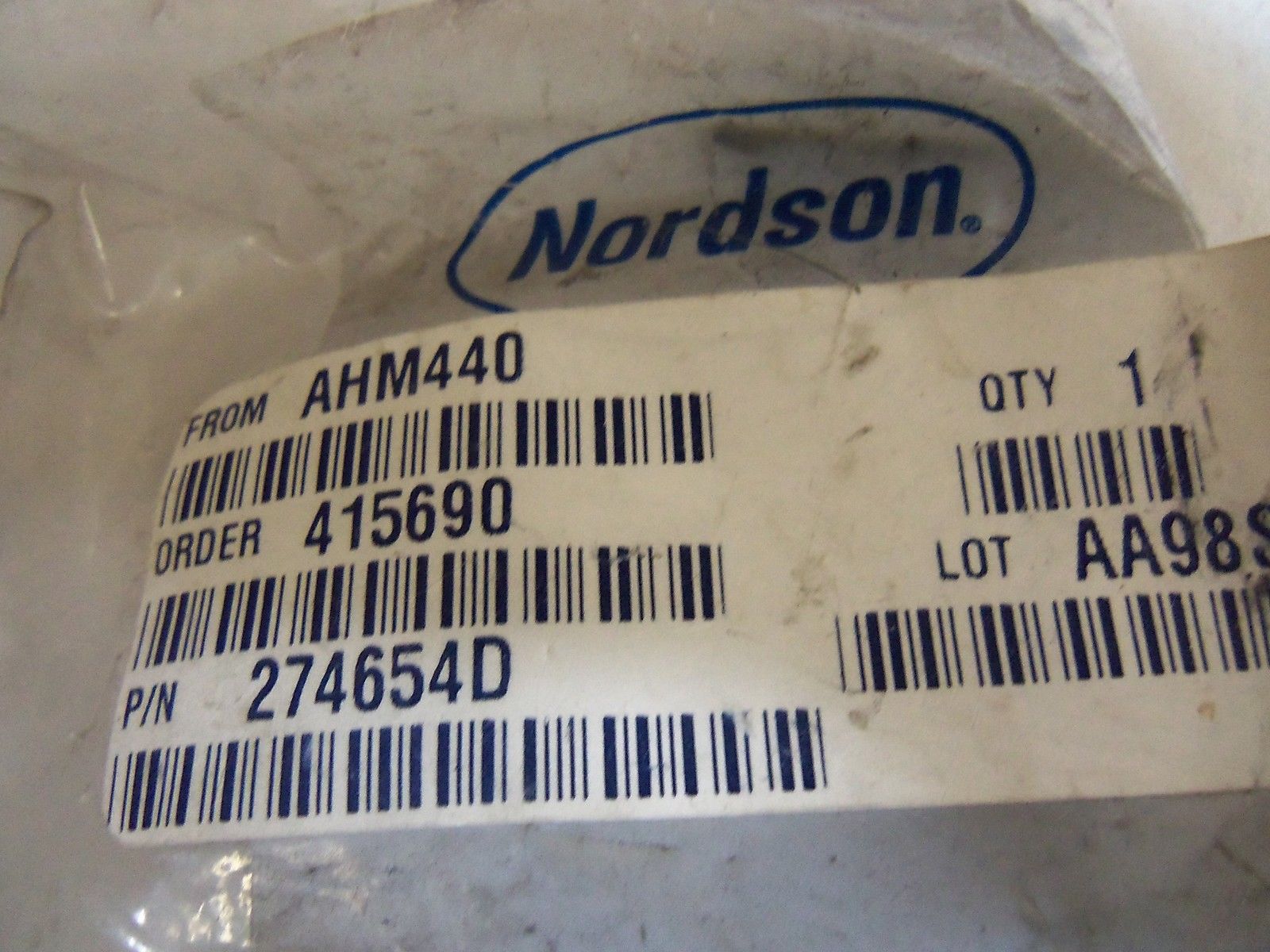 NORDSON 274654D *NEW IN FACTORY BAG*
