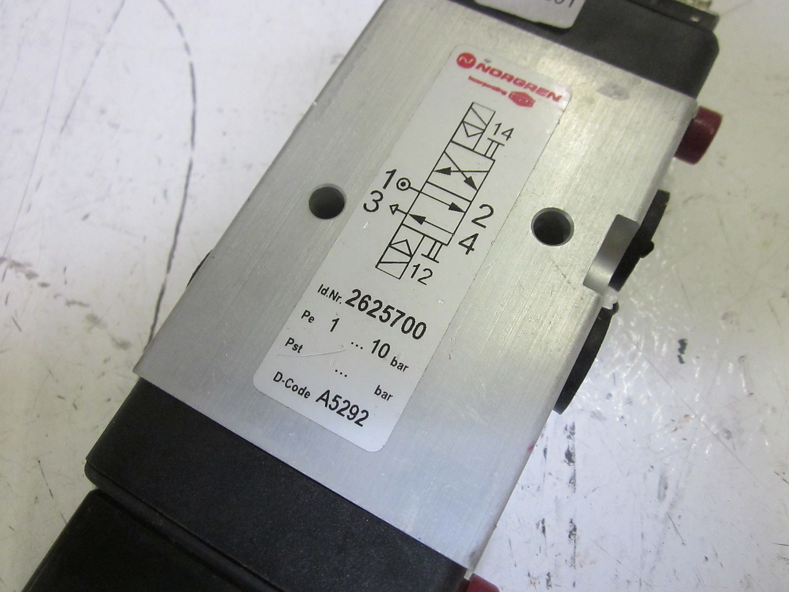 NORGREN 2625700 SOLENOID VALVE 24VDC *USED*