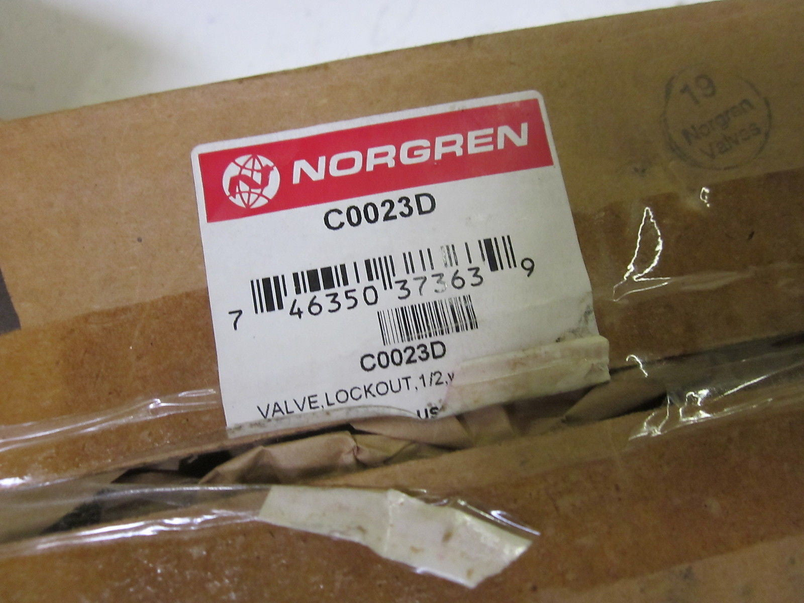 NORGREN C0023D LOCKOUT VALVE 1/2" *NEW IN BOX*