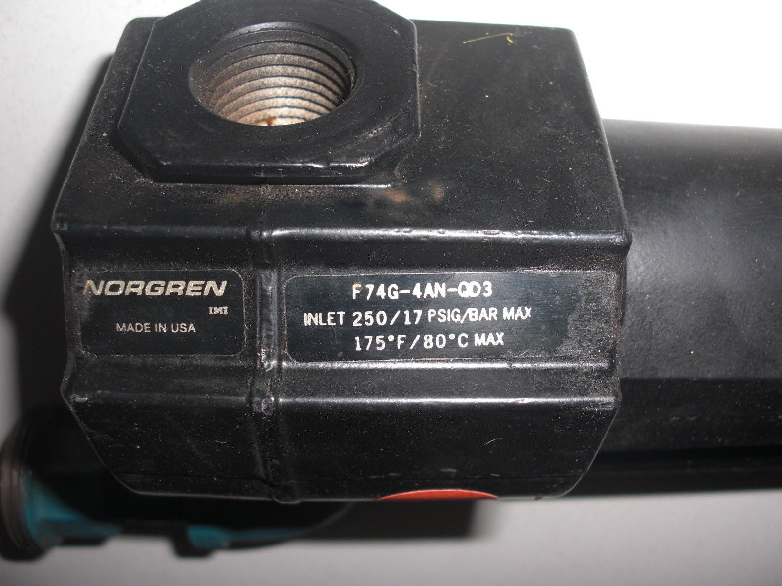 NORGREN F74G-4AN-QD3 FILTER *USED*