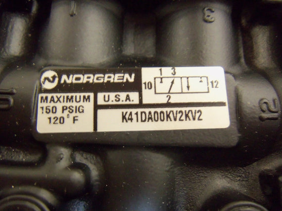 NORGREN K41DA00KV2KV2 *NEW IN BOX*
