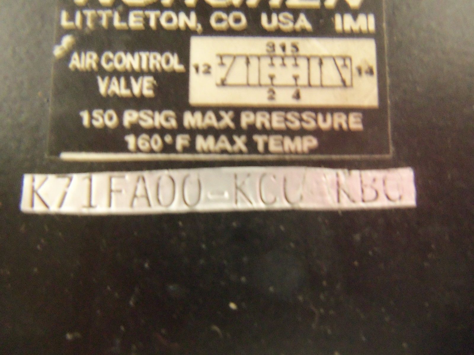 NORGREN K71FA00-KC0-KB0 *USED*