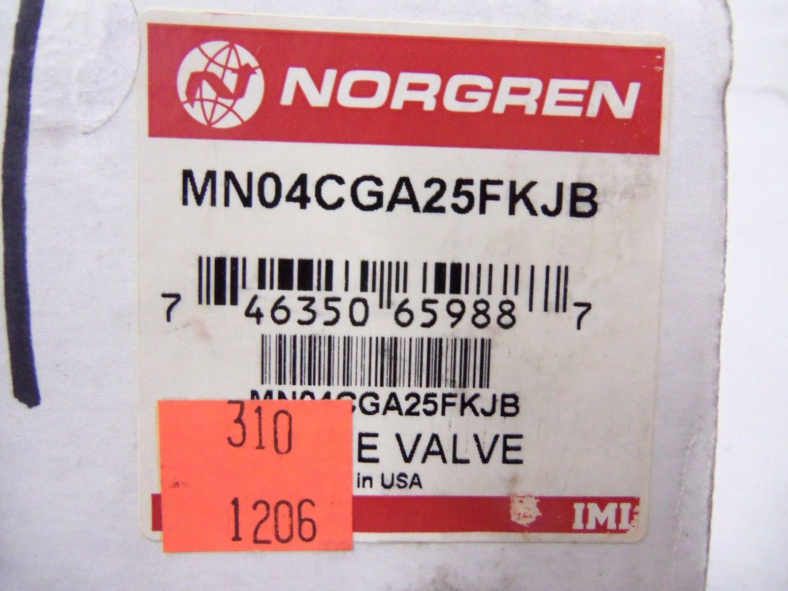 NORGREN MN04CGA25FKJB *NEW IN BOX*