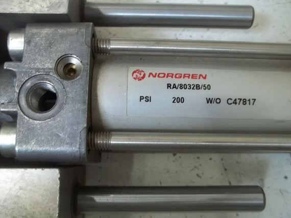 NORGREN RA/8032B/0 WITH QA/8032/51 CYLINDER *USED*