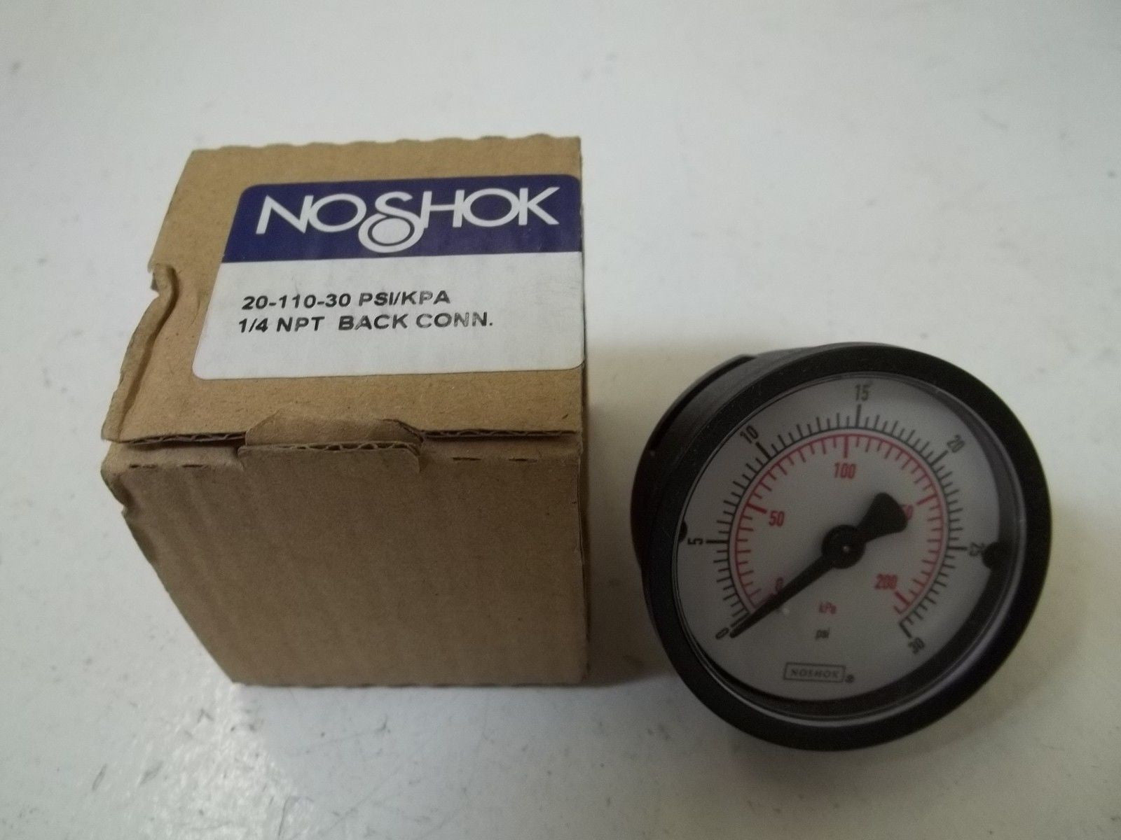 NOSHOK 20-110-30PSI/KPA *NEW IN BOX*
