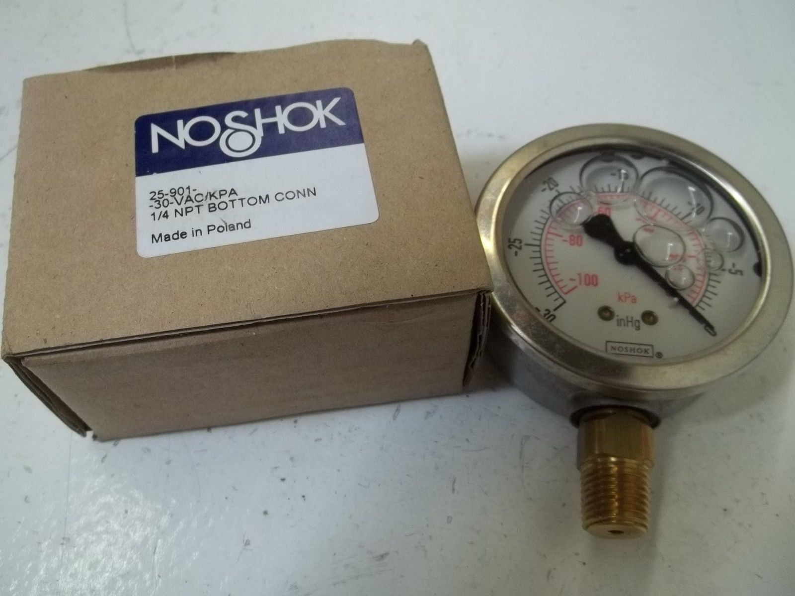 NOSHOK 25-901-30-VAC/KPA *NEW IN BOX*