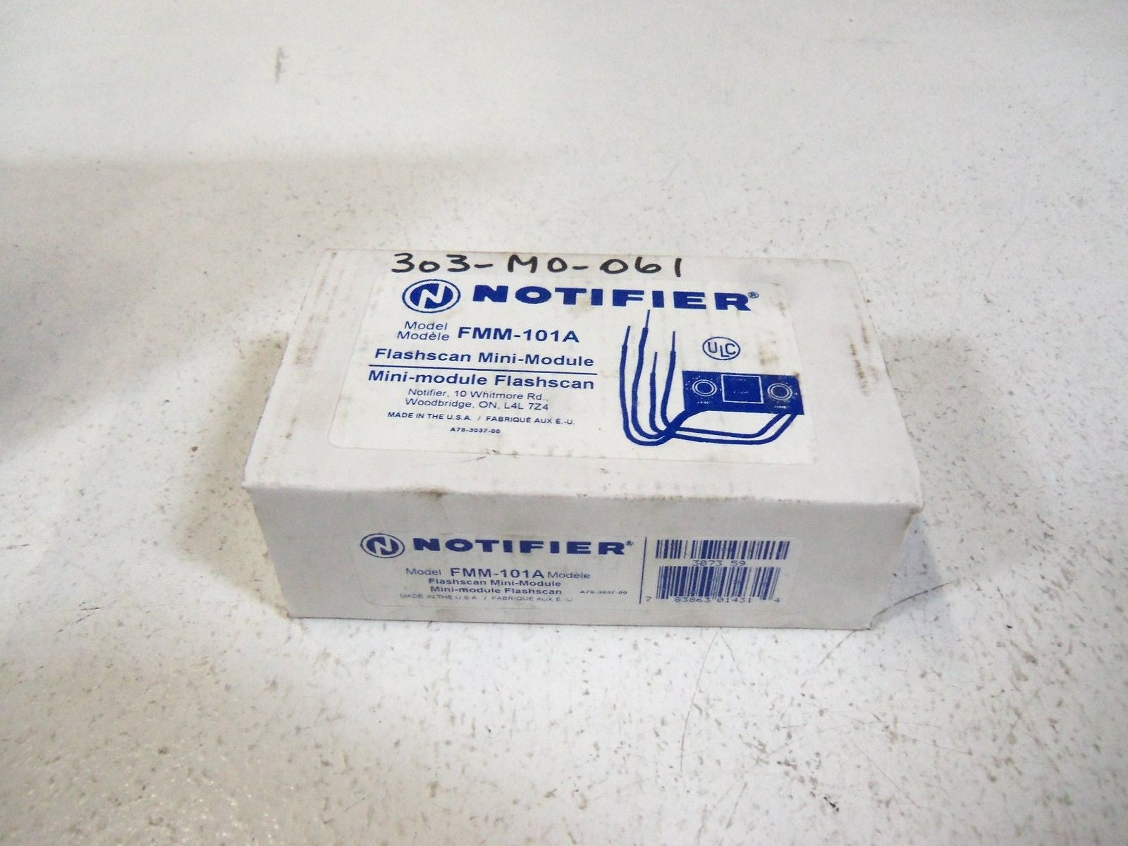 NOTIFIER FLASH SCAN MINI-MODULE FMM-101A *NEW IN BOX*