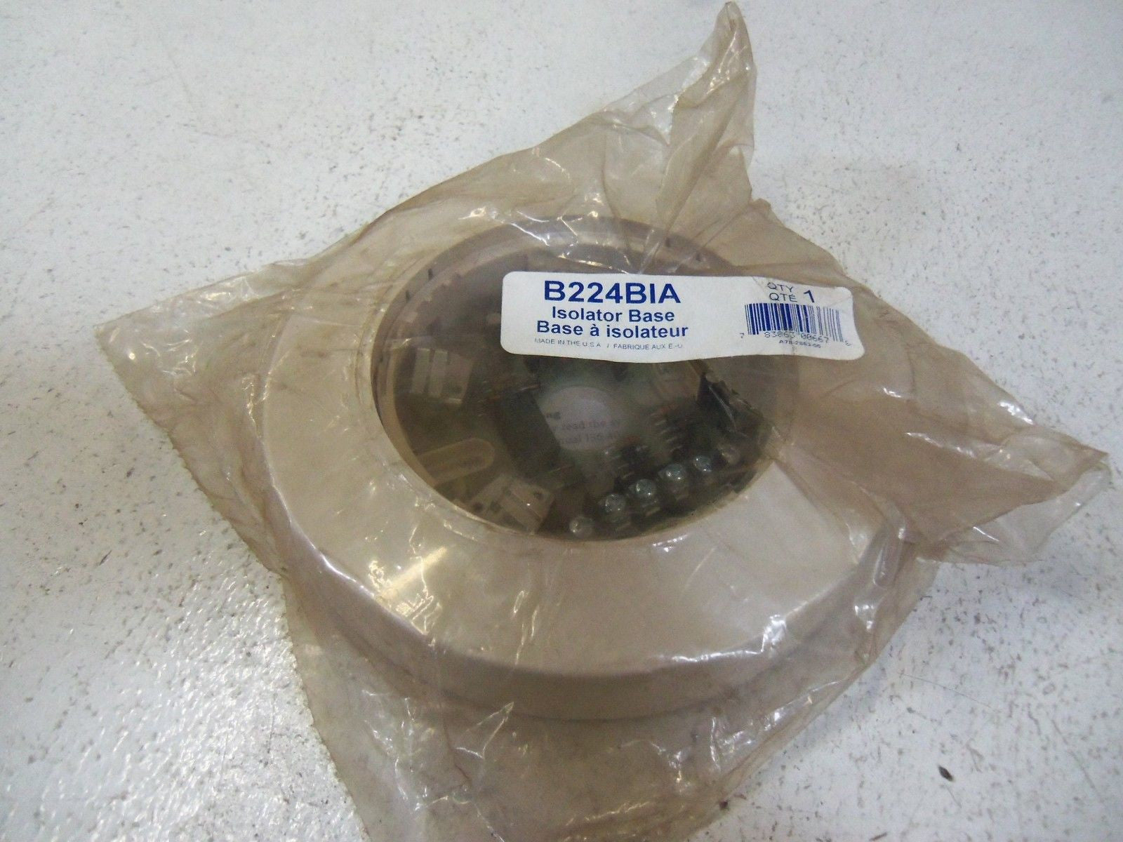 NOTIFIER ISOLATOR BASE B224BIA *NEW IN BAG*