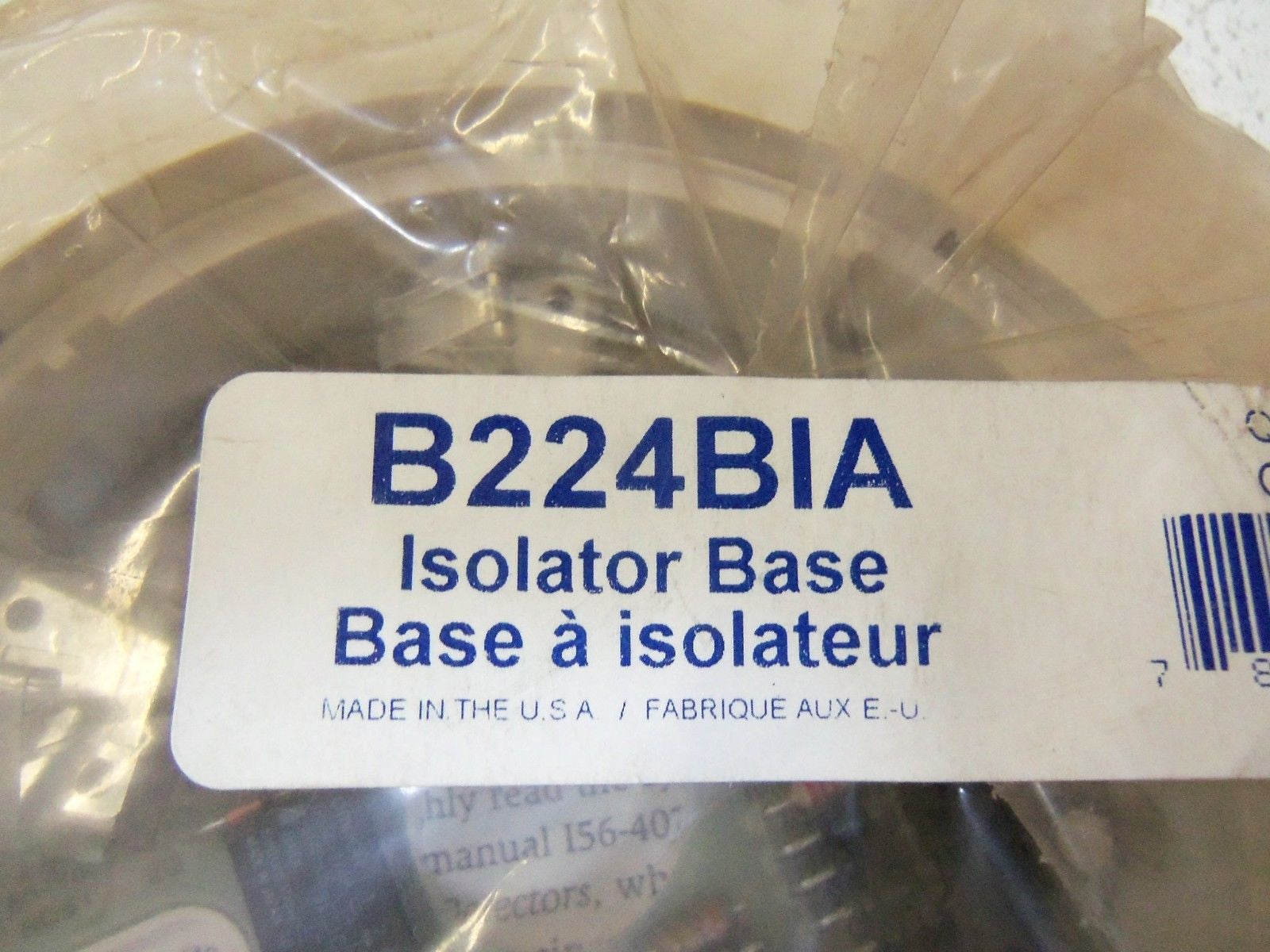 NOTIFIER ISOLATOR BASE B224BIA *NEW IN BAG*