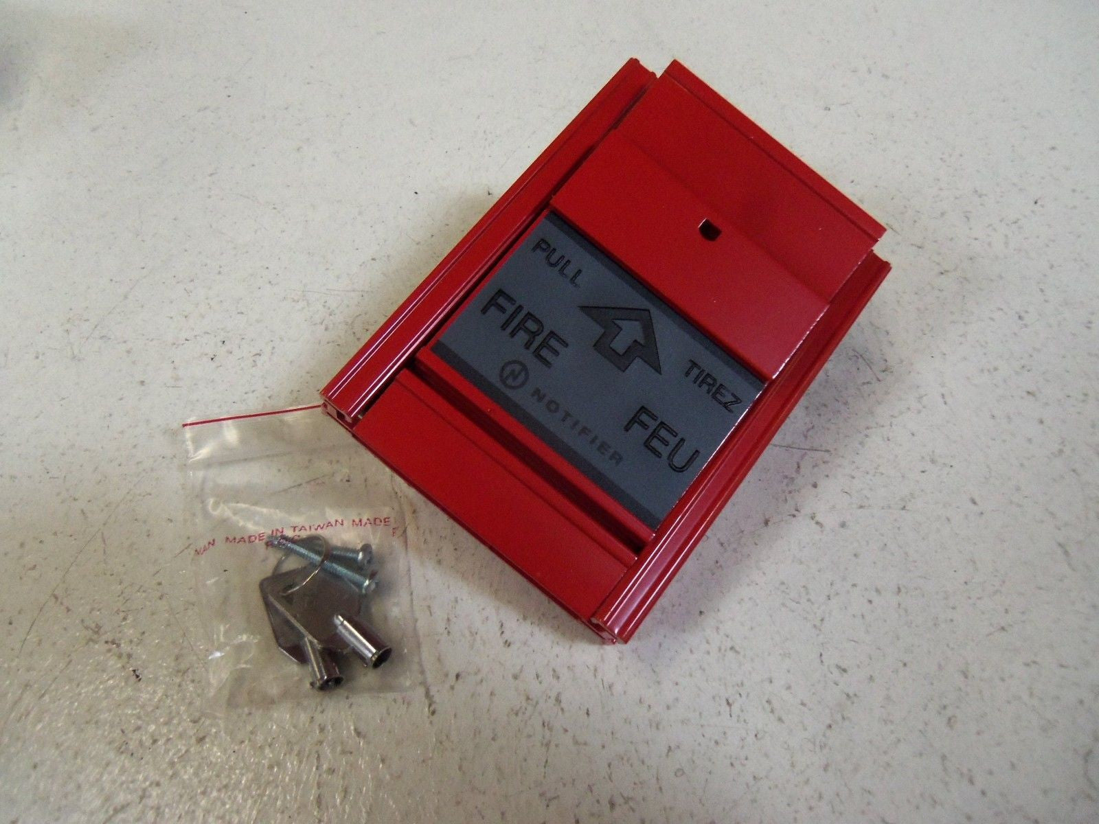 NOTIFIER SWITCH INTERRUPTEUR MPS-950KB20C (AS PICTURED)  *NEW IN BOX*