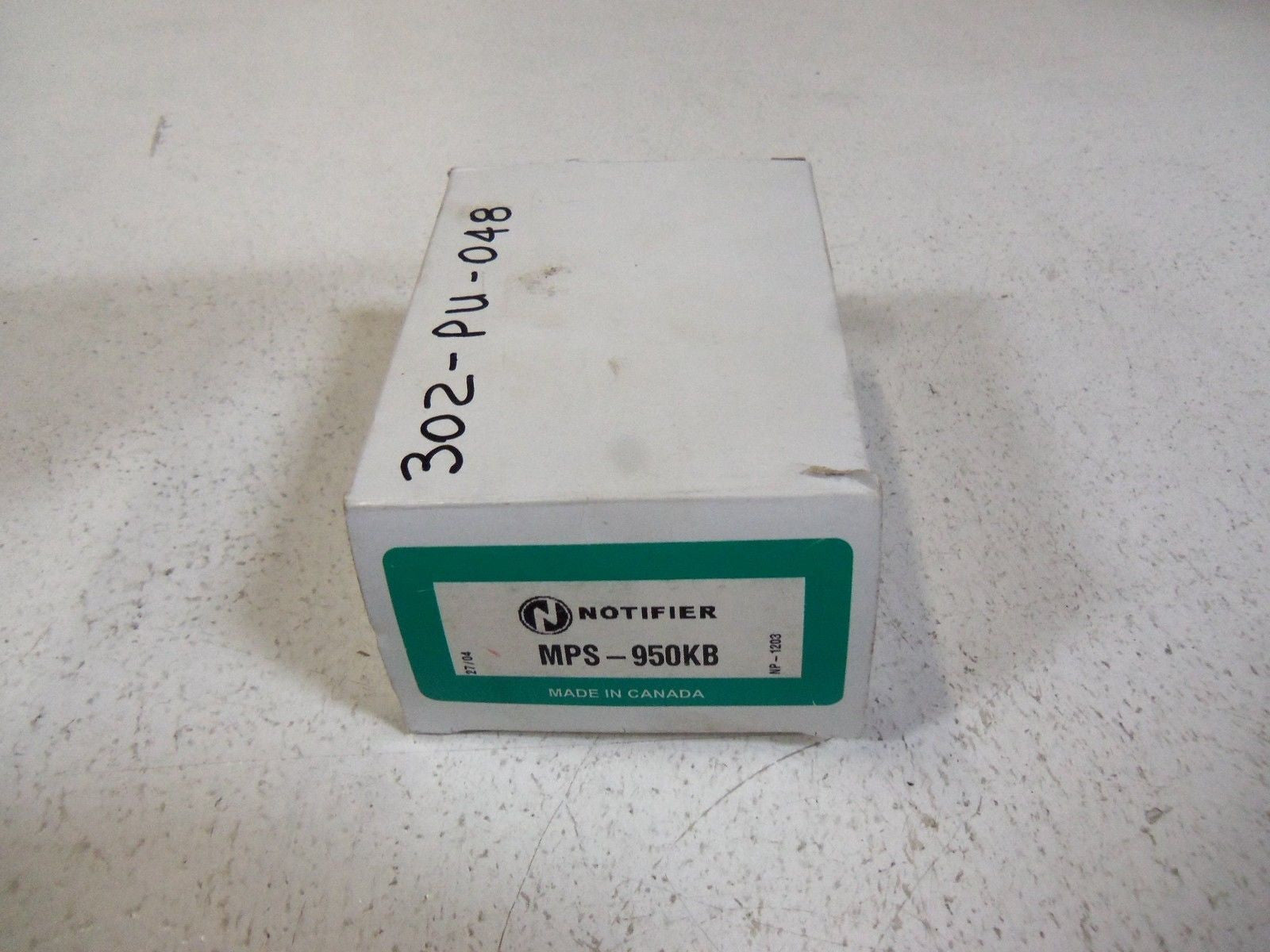NOTIFIER SWITCH INTERRUPTEUR MPS-950KB *NEW IN BOX*