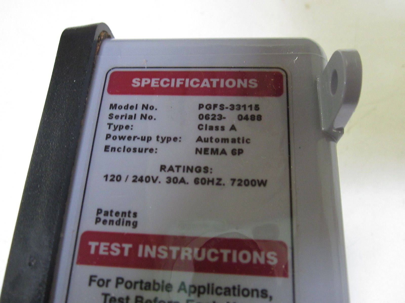 NOTRTH SHORE SAFETY PGFS-33115 *NEW NO BOX*