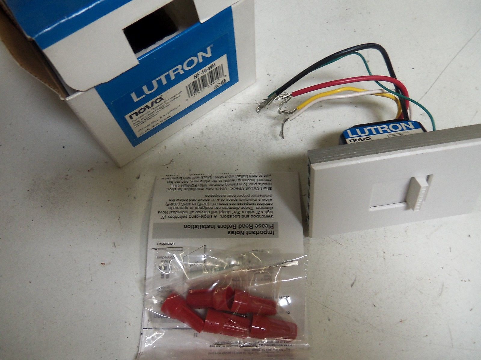 NOVA NF-10-WH *NEW IN BOX*