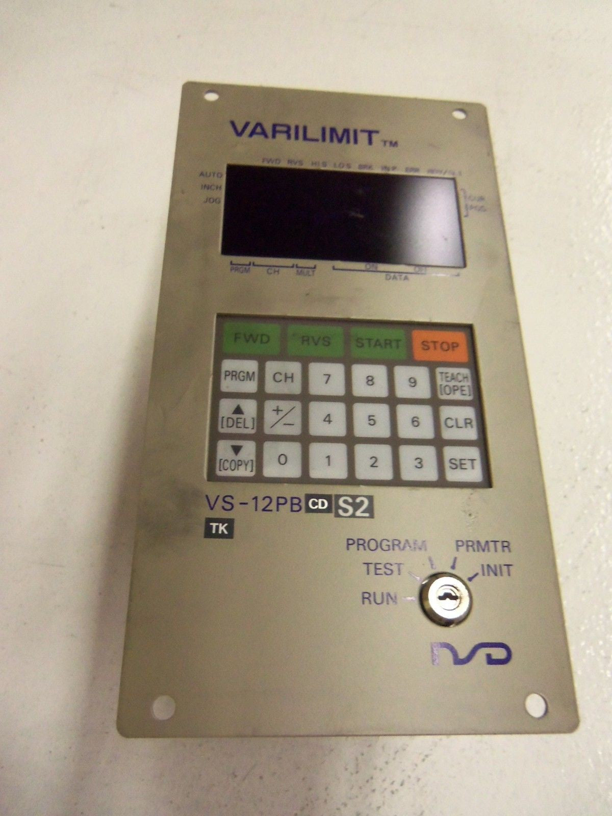 NSD CORPORATION VS-12PB-CD-S2 (WITHOUT KEY) *USED*