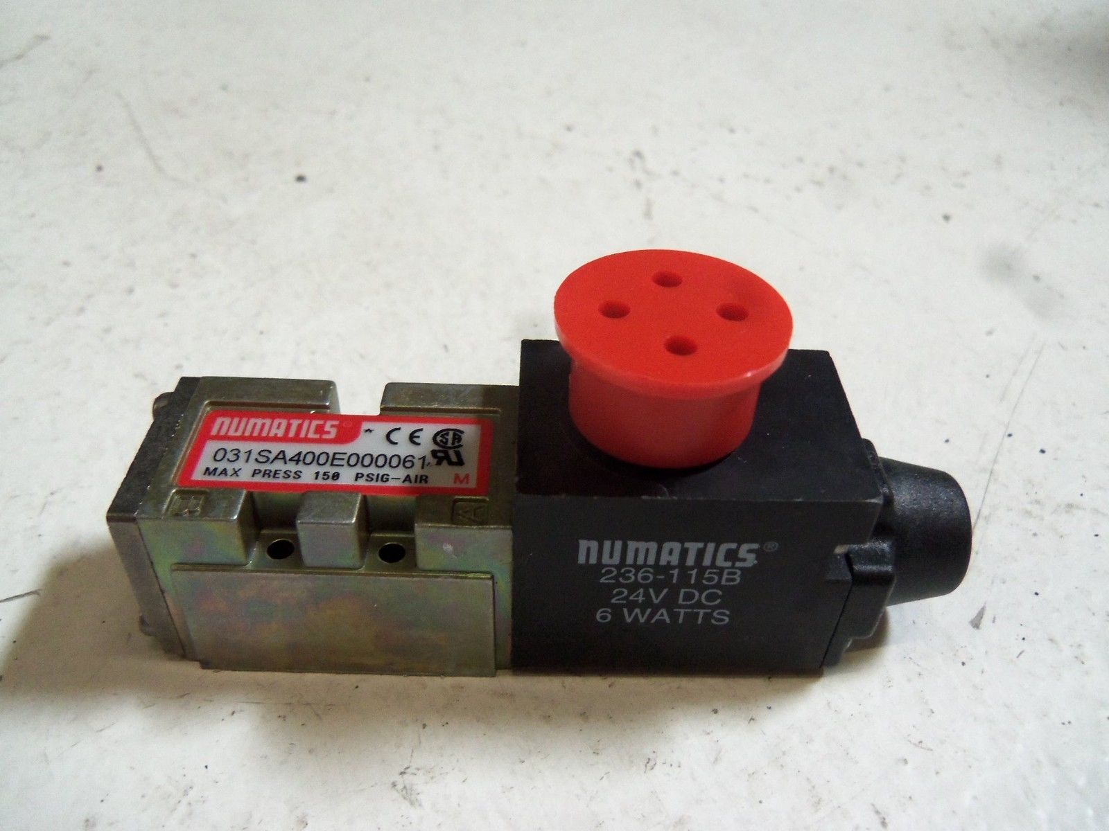 NUMATICS 031SA400E000061 SOLENOID VALVE * NEW NO BOX*