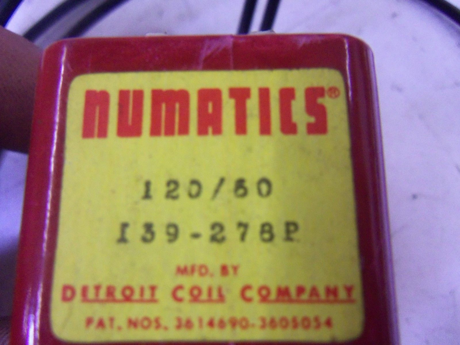 NUMATICS 139-278P SOLENOID COIL *NEW NO BOX*