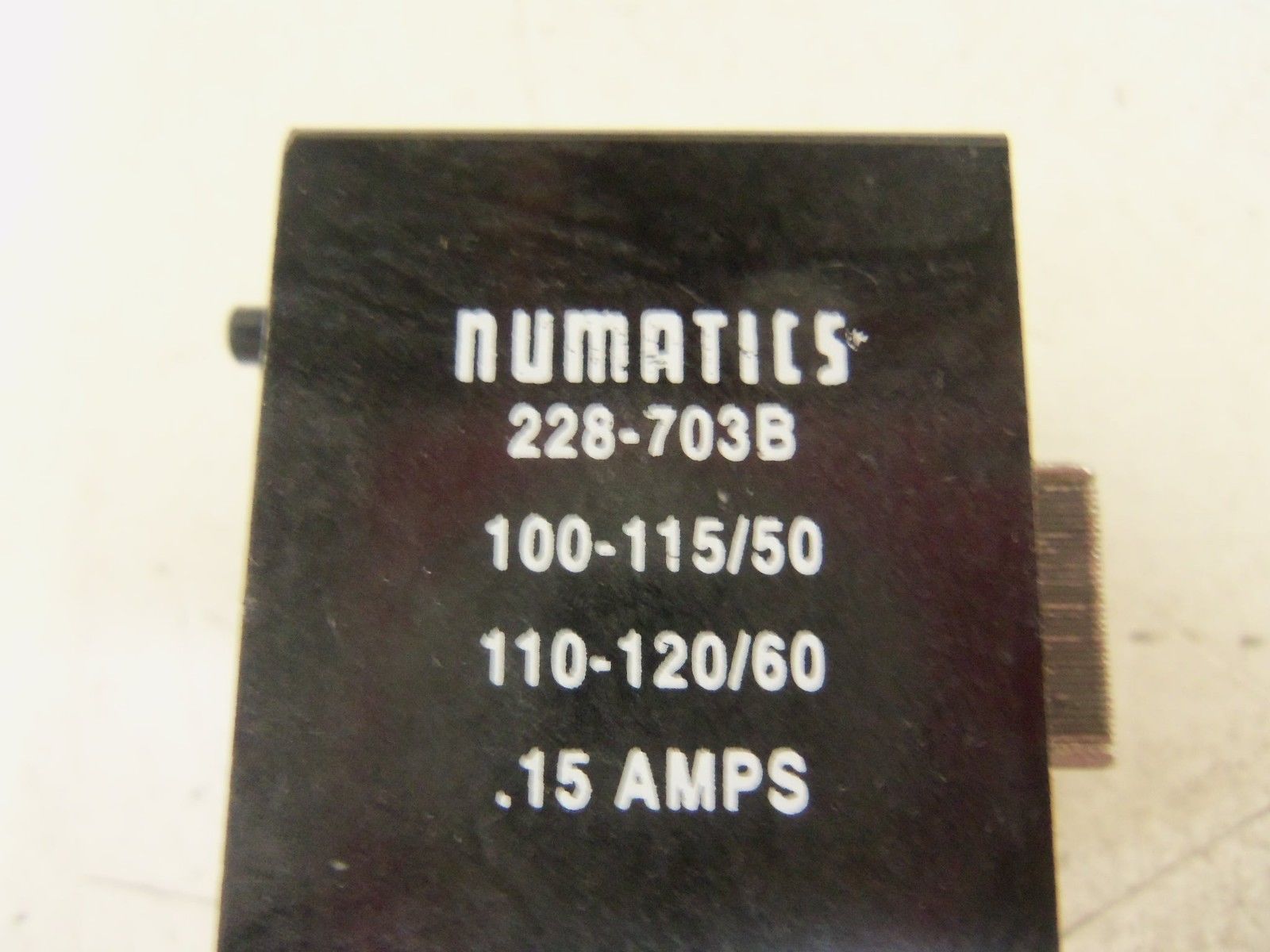 NUMATICS 228-703B VALVE COIL 115/120 *NEW NO BOX*