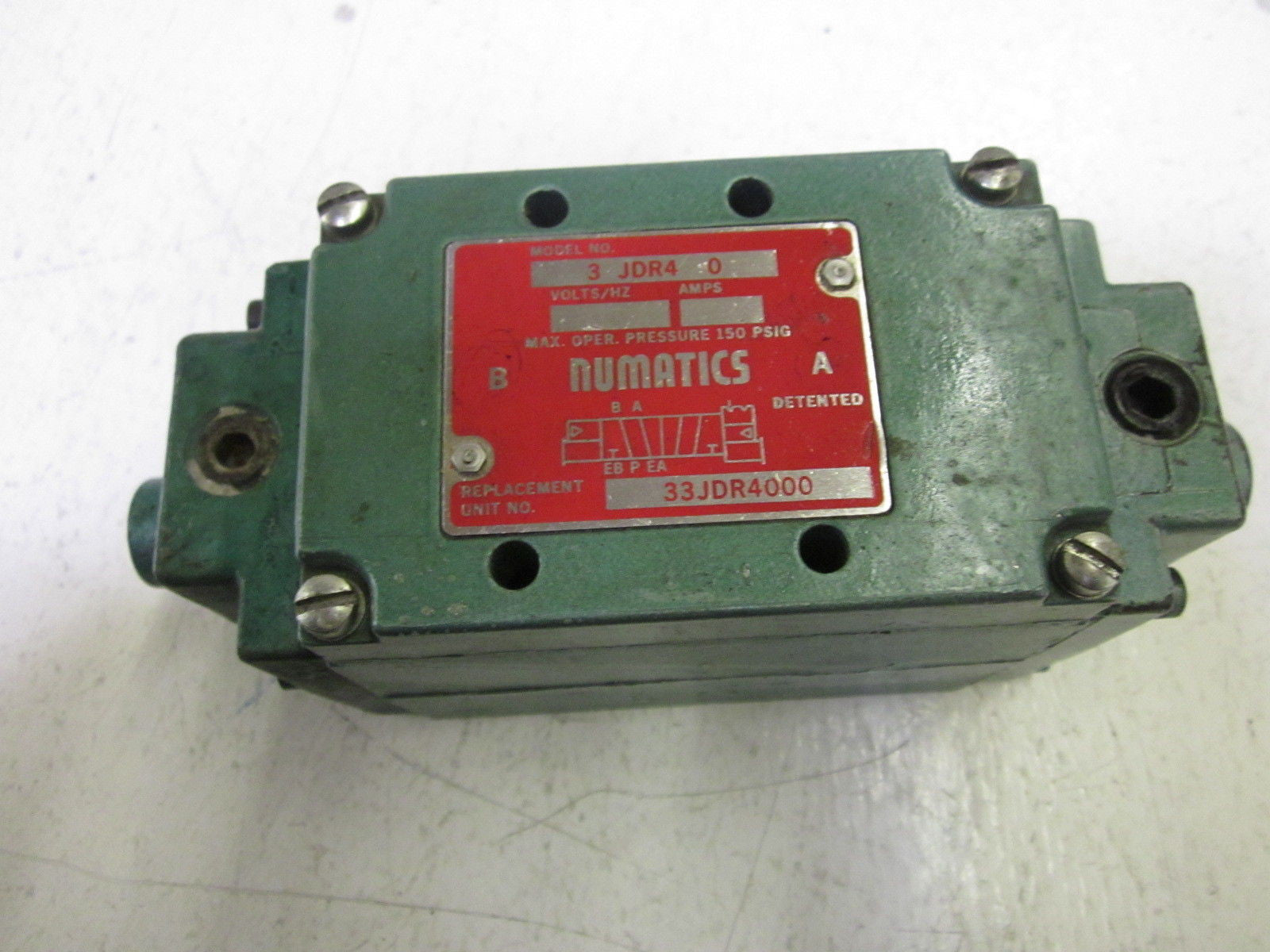 NUMATICS 3 JDR4 O *USED*