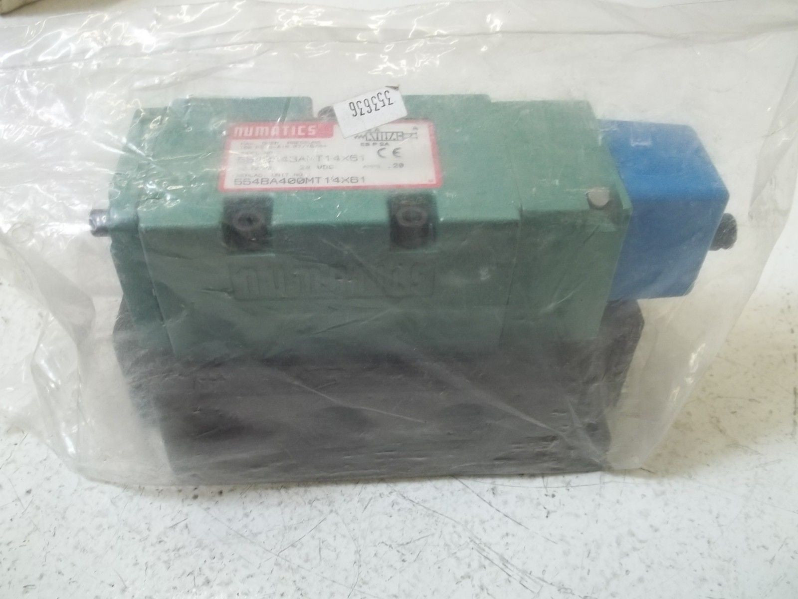 NUMATICS 554BA43AMT14X61 *NEW NO BOX*