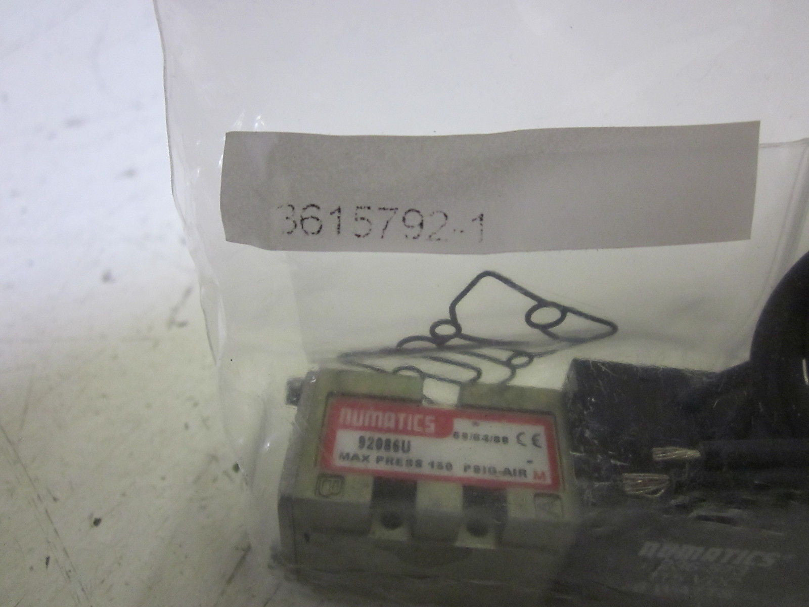 NUMATICS 92086U VALVE 115V 150PSIG  *NEW NO BOX*