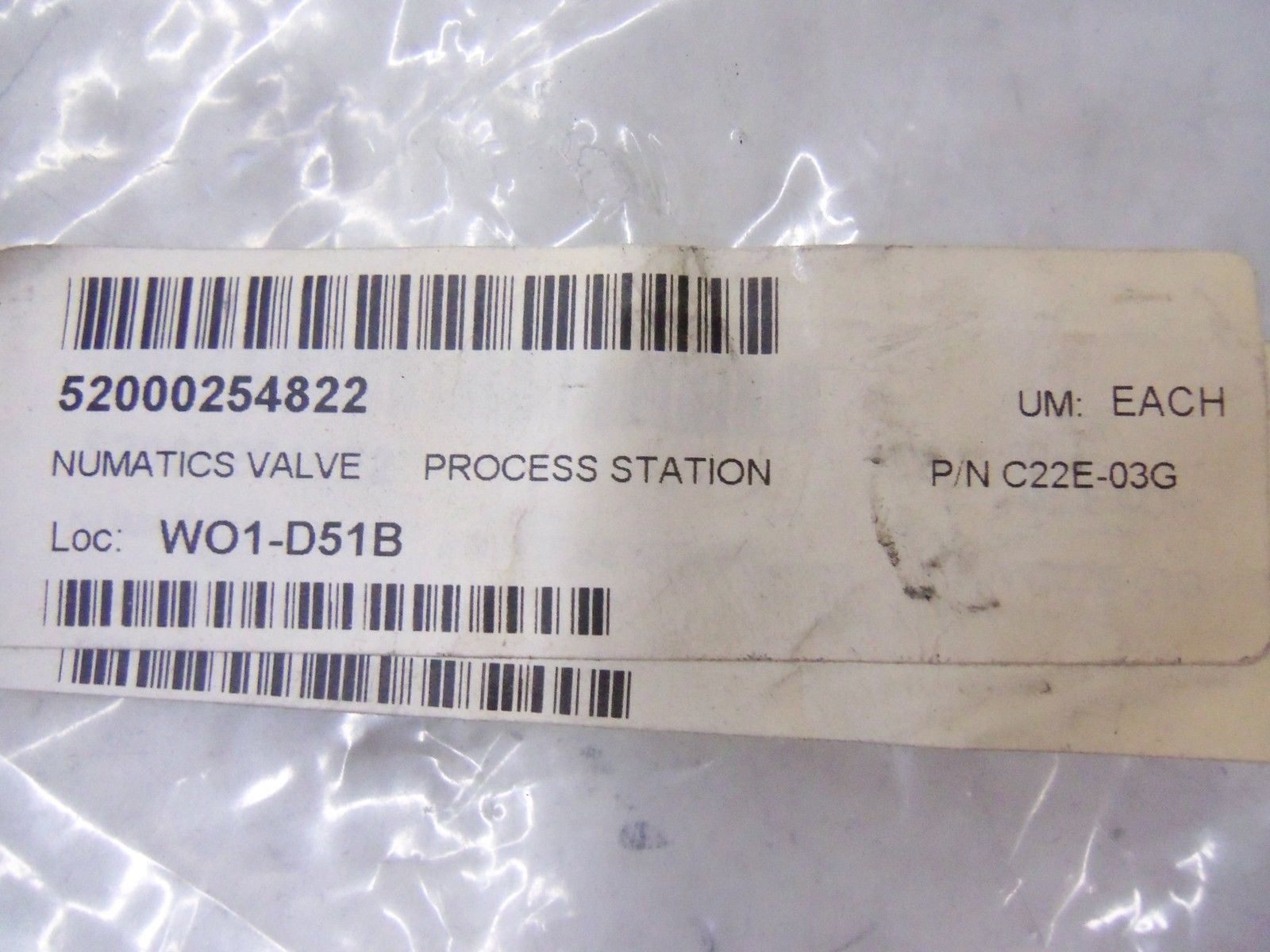NUMATICS C22E-03G *NEW NO BOX*