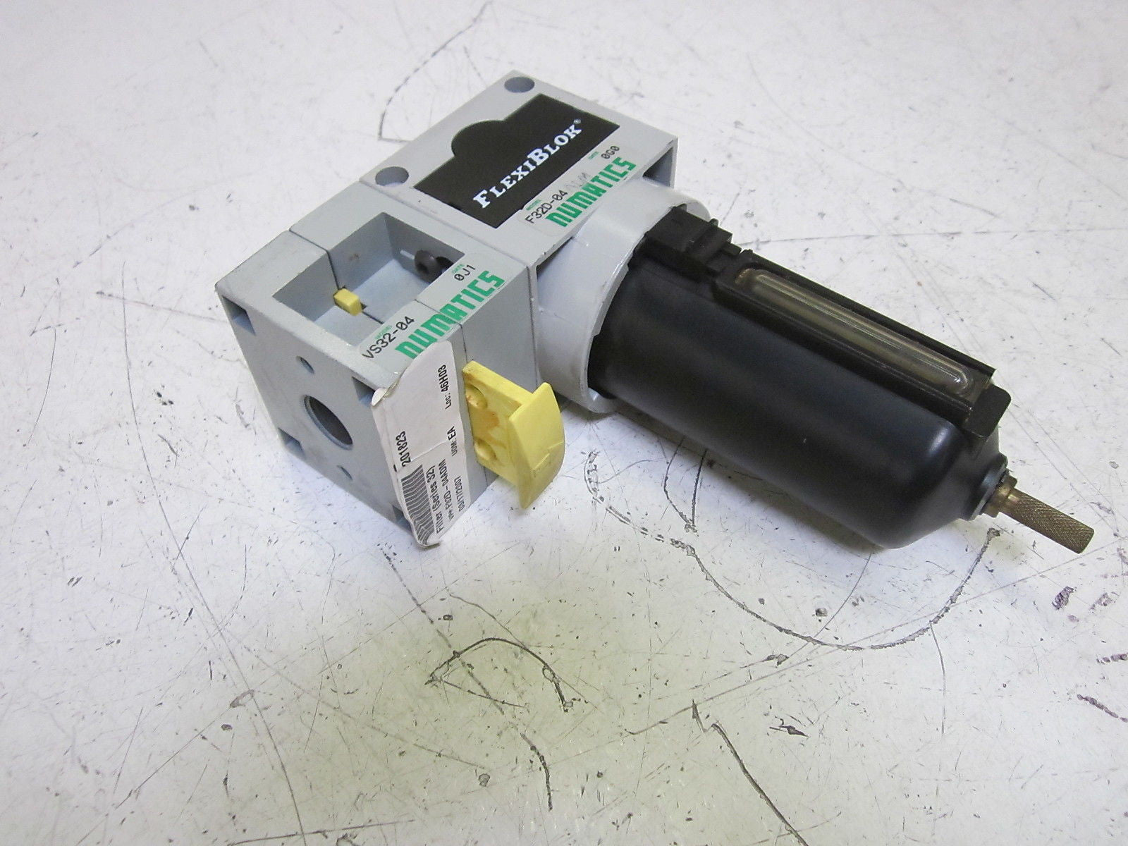 NUMATICS F32D-04ADM FILTER w/ VS32-04 SHUT-OFF VALVE *NEW NO BOX*