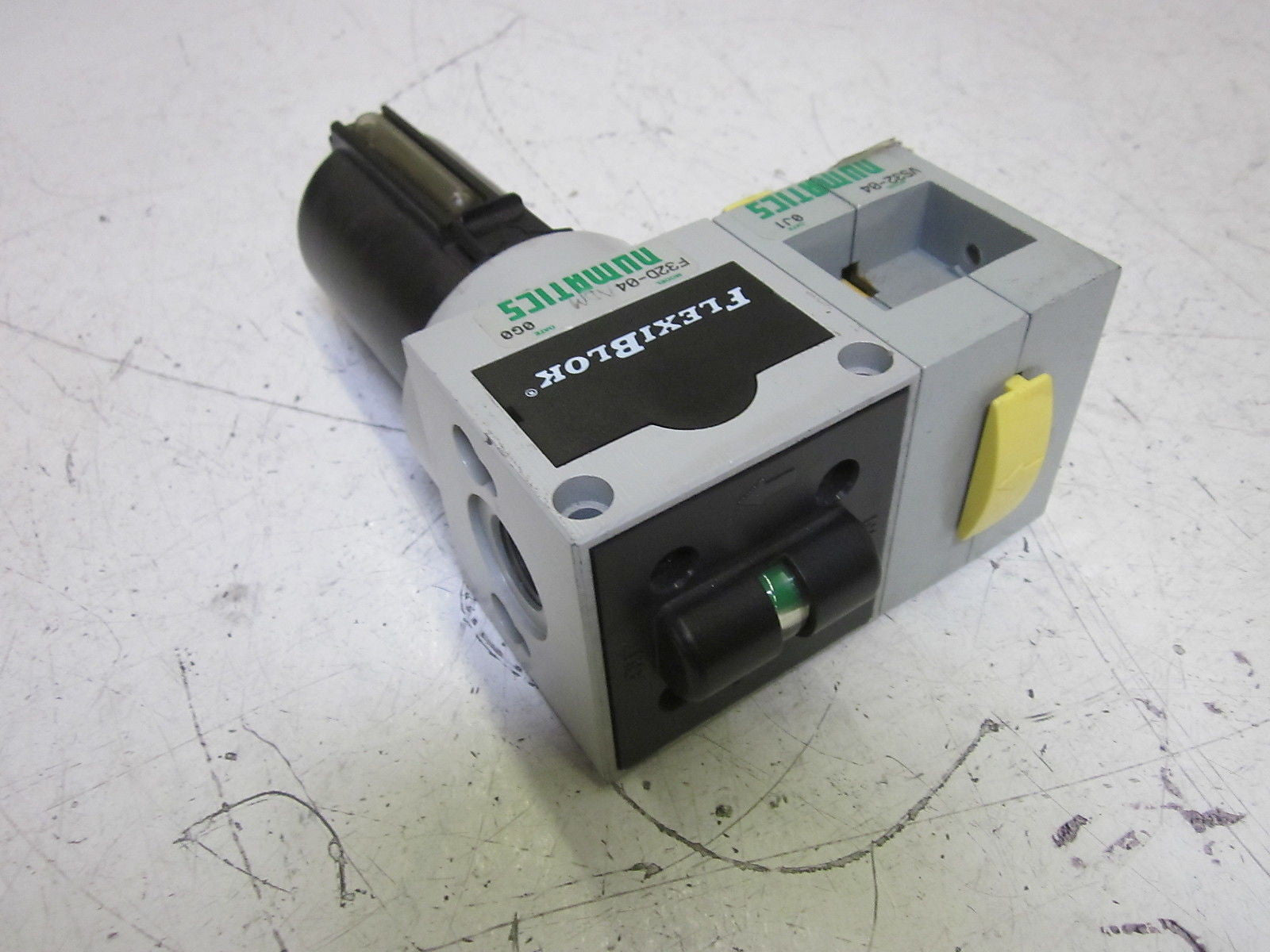 NUMATICS F32D-04ADM FILTER w/ VS32-04 SHUT-OFF VALVE *NEW NO BOX*