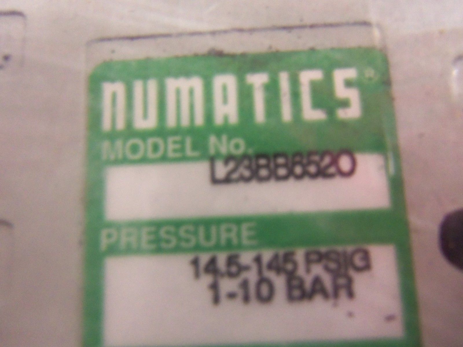 NUMATICS L23BB652O *NEW IN FACTORY BAG*