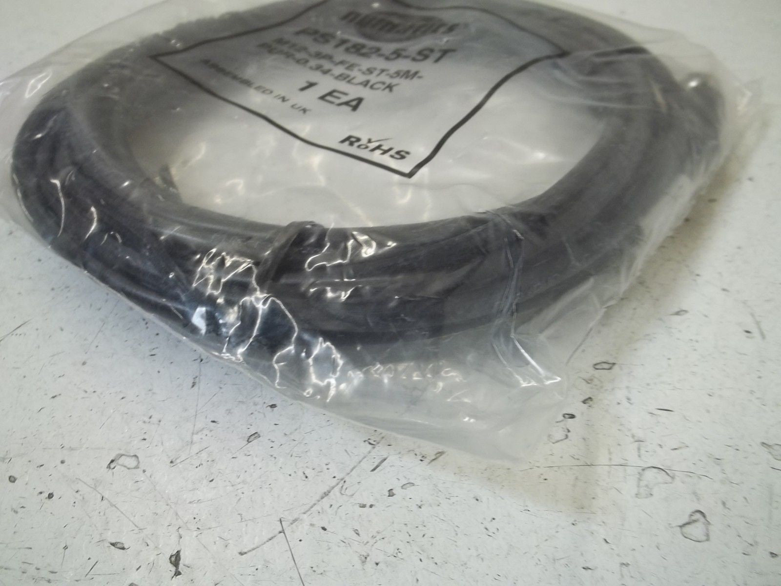 NUMATICS PS182-5-ST PRESSURE SWITCH CABLE *NEW IN A FACTORY BAG*