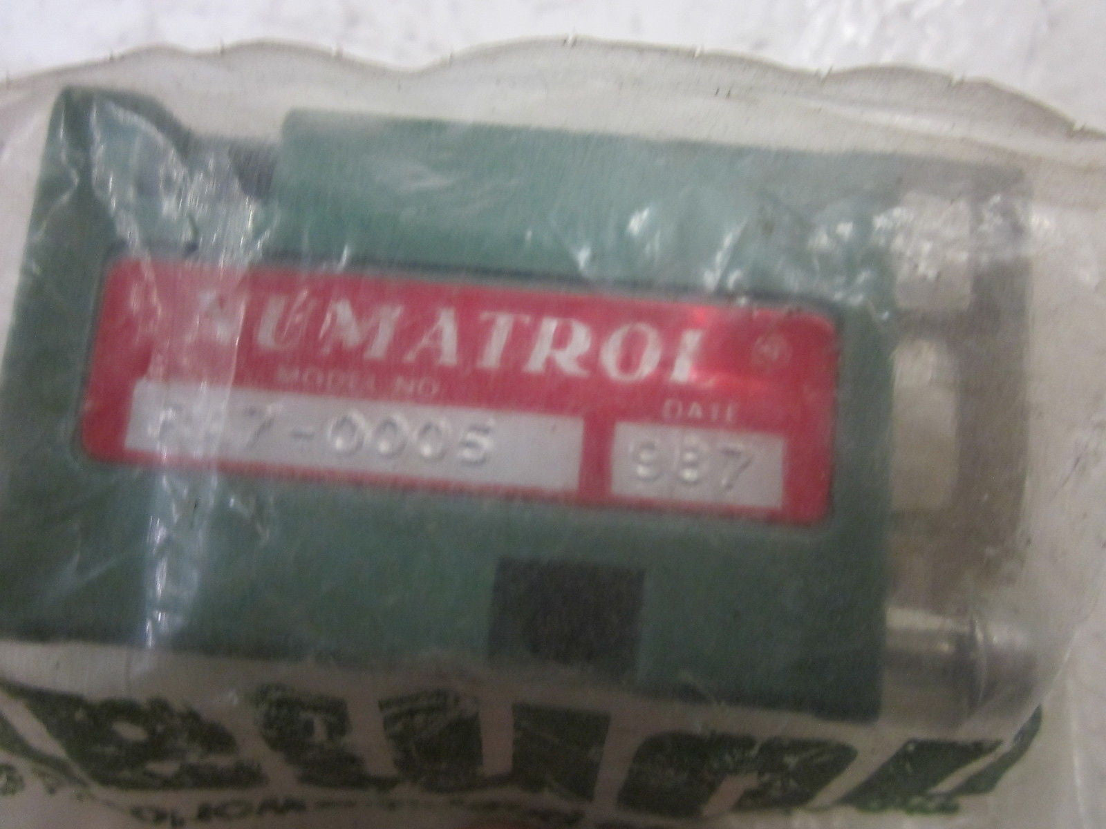 NUMATICS RA7-0005 VALVE  *NEW IN A FACTORY BAG*