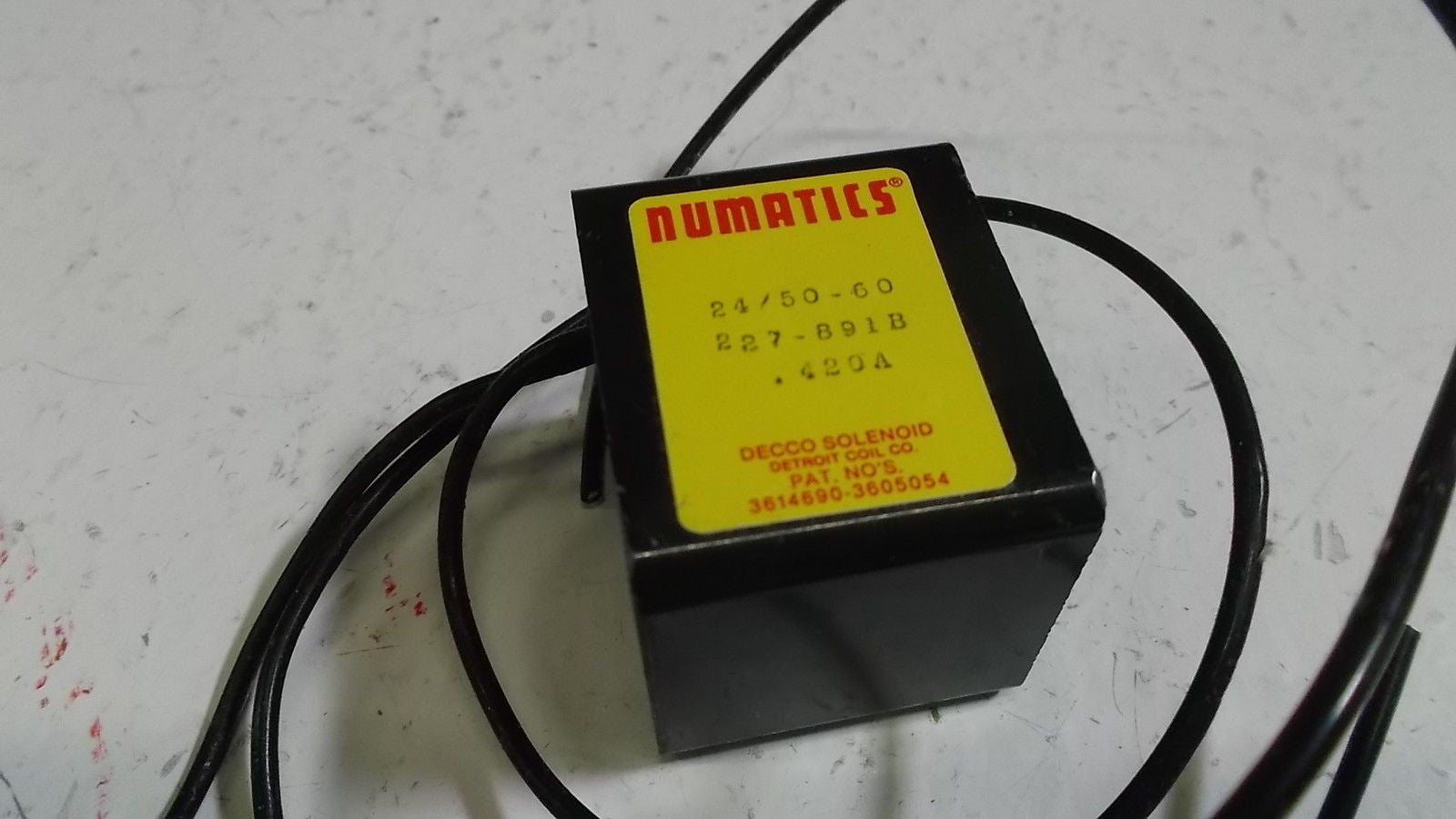 NUMATICS SOLENOID 227-891B *NEW NO BOX*