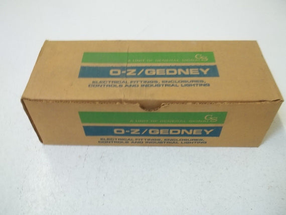 O-Z/GENDNEY LB-200 CONDUIT BODIES TYPE LB *NEW IN BOX*