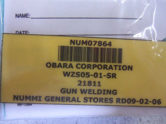 OBARA WZS05-001-SR GUN WELDING *NEW NO BOX*