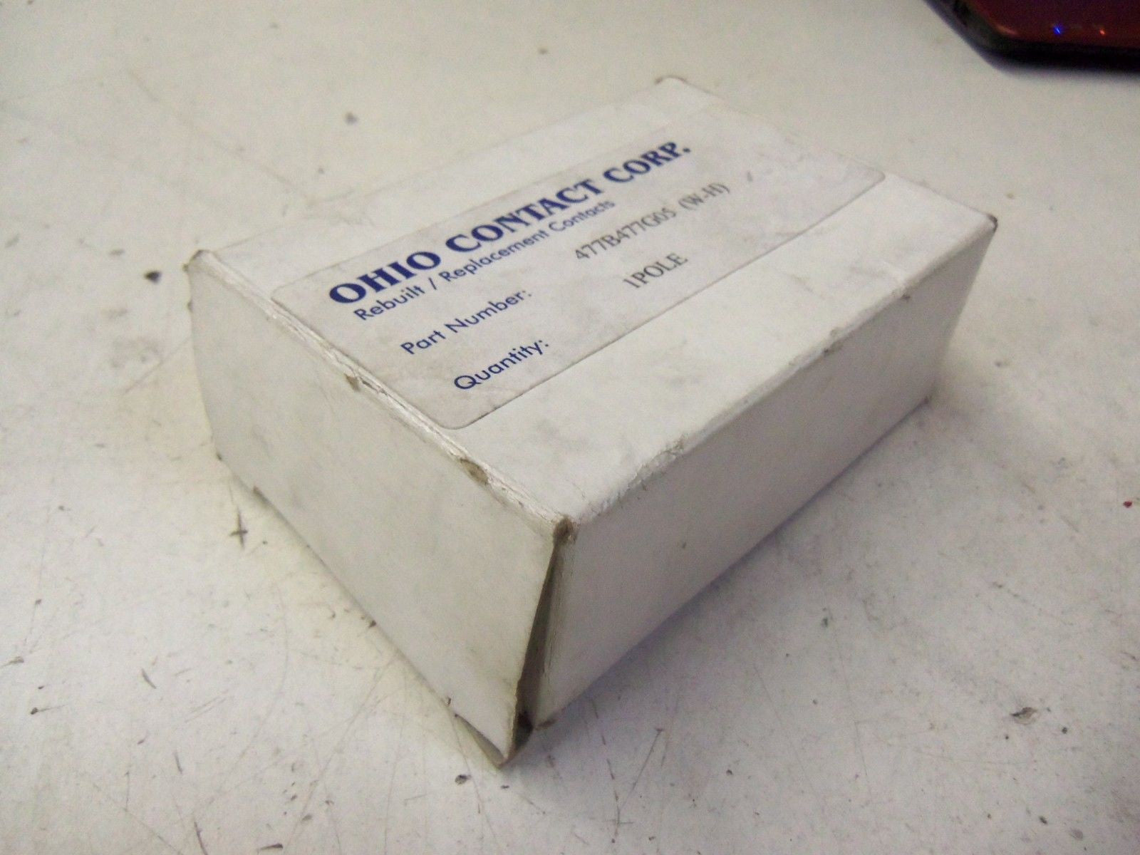 OHIO CONTACT 477B477G05 (W-H) *NEW IN BOX*
