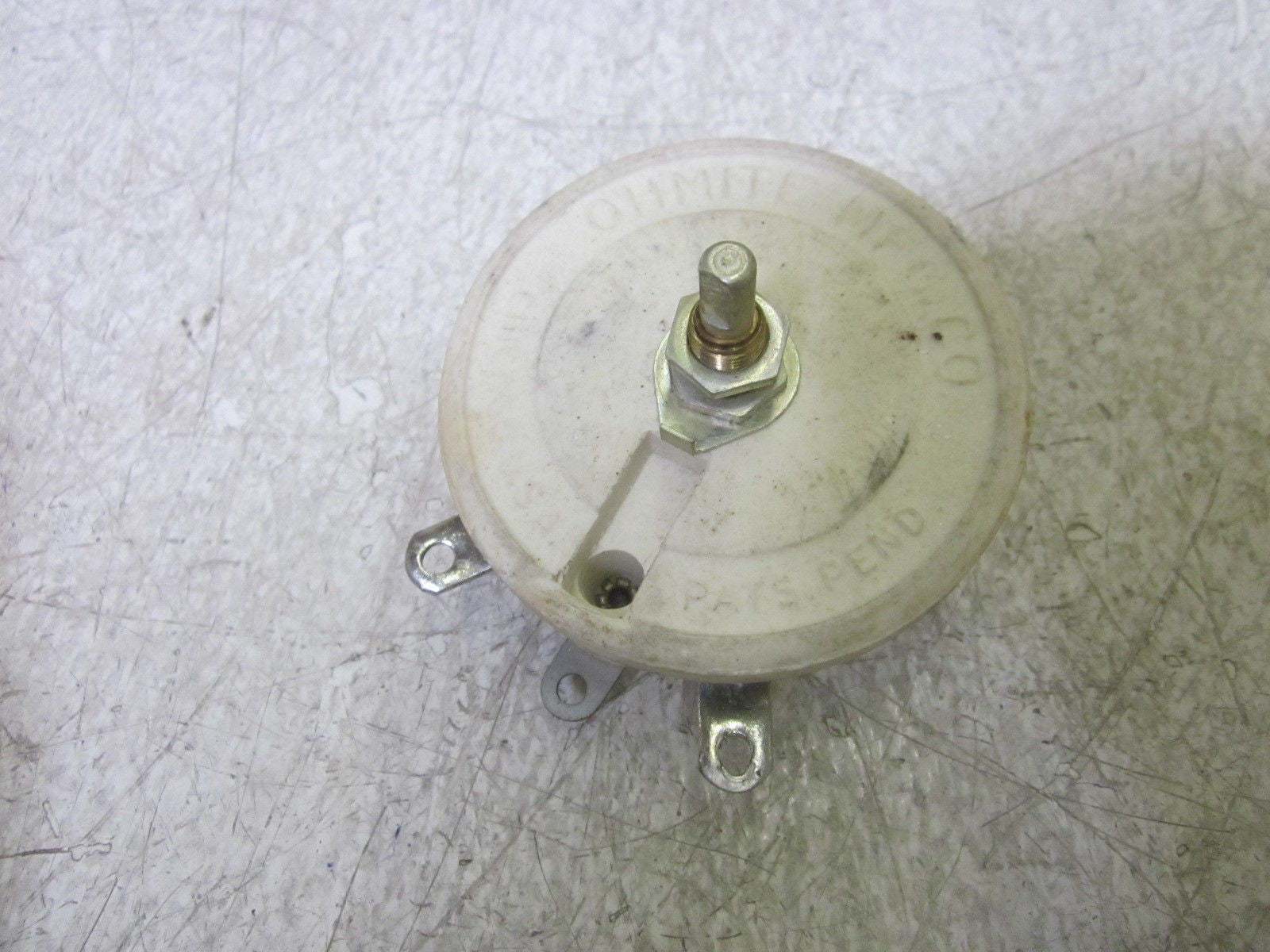 OHMITE 0458 1500 OHMS 100W MODEL K RHEOSTAT *NEW IN BOX*