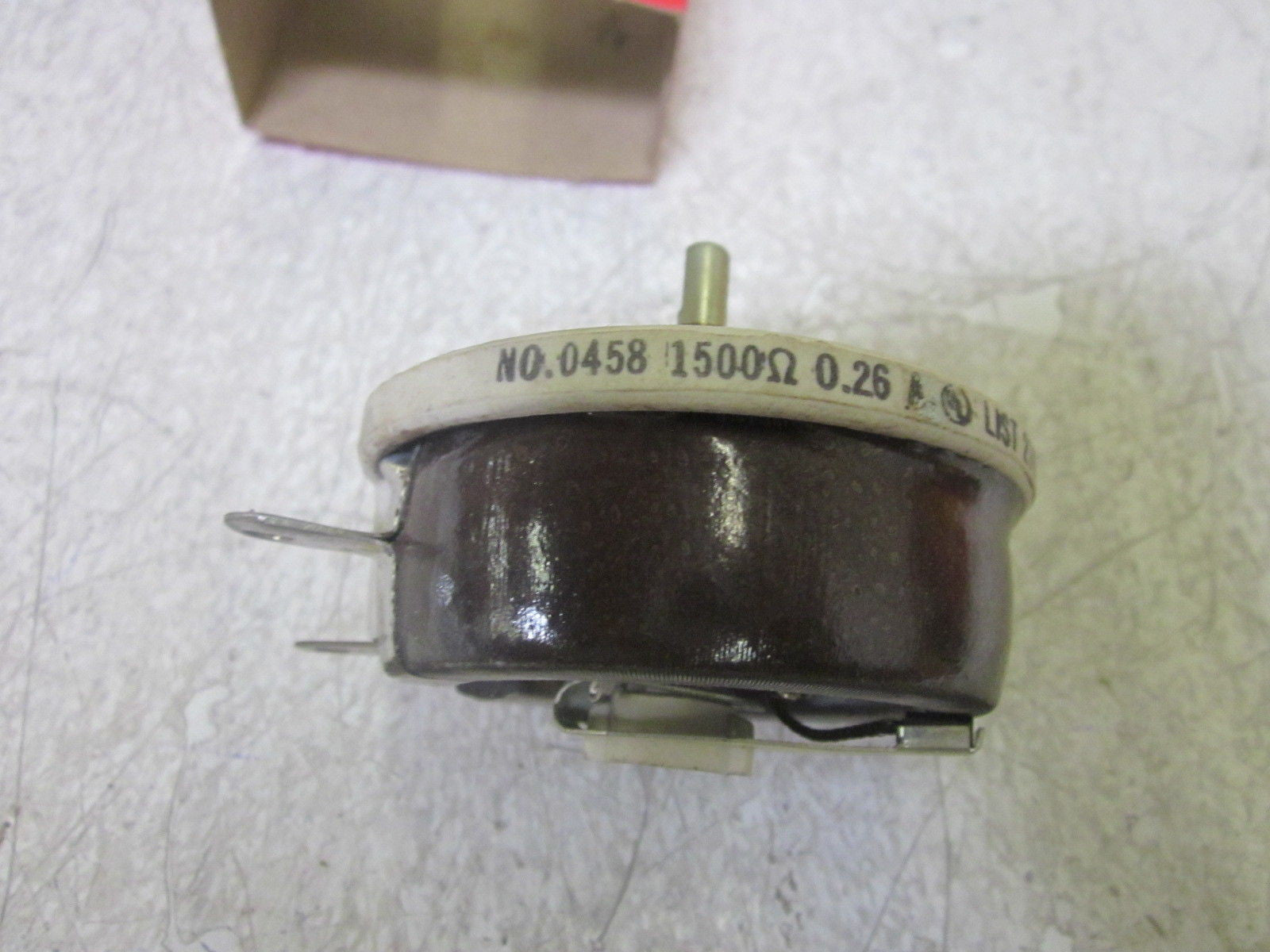 OHMITE 0458 1500 OHMS 100W MODEL K RHEOSTAT *NEW IN BOX*