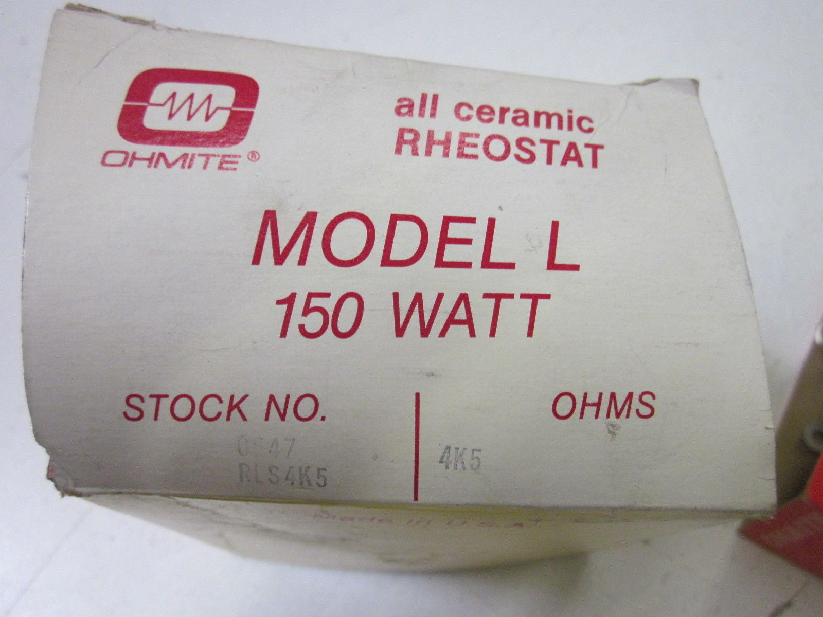 OHMITE 0547 *NEW IN BOX*