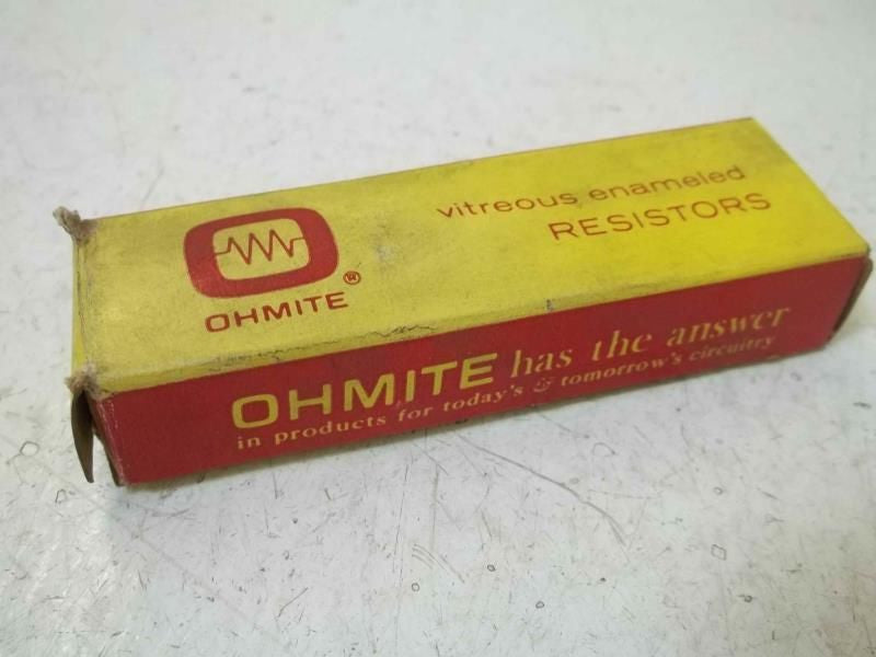 OHMITE 0564 (210-50K-40) RESISTOR 50WATTS, 75 OHMS *NEW IN BOX*