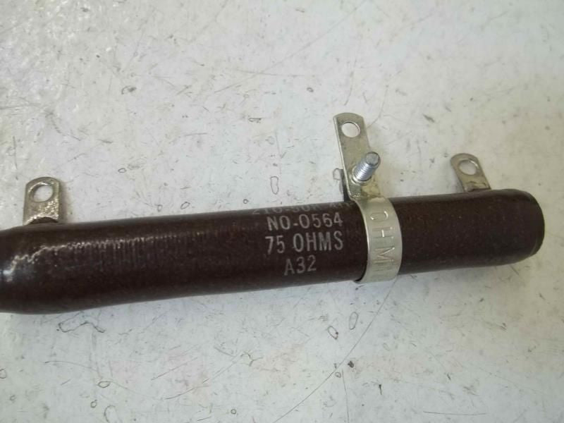 OHMITE 0564 (210-50K-40) RESISTOR 50WATTS, 75 OHMS *NEW IN BOX*
