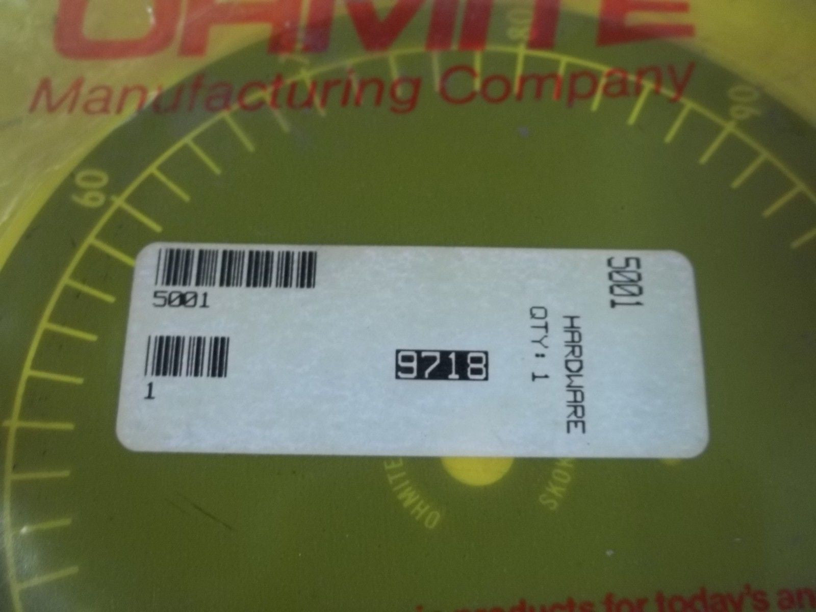 OHMITE 5001 HARDWARE *NEW IN A FACTORY BAG*