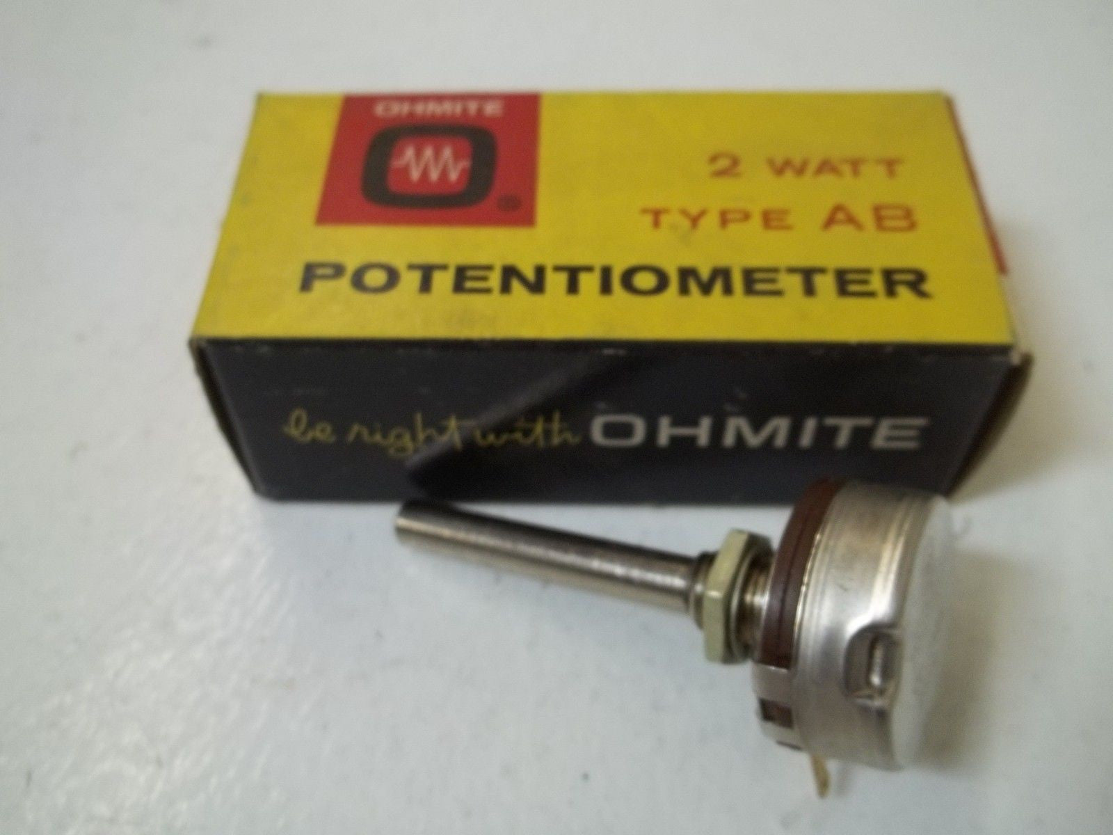 OHMITE CU-2531 POTENTIOMETER *NEW IN BOX*