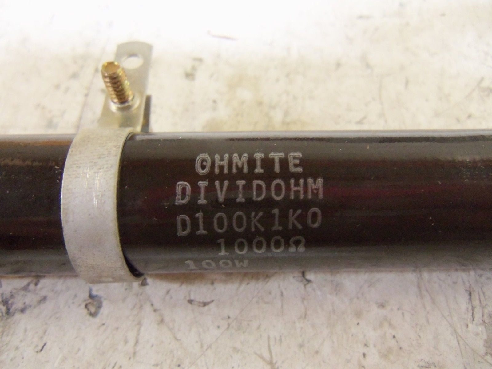OHMITE D100K1K0 RESISTOR *NEW IN BOX*