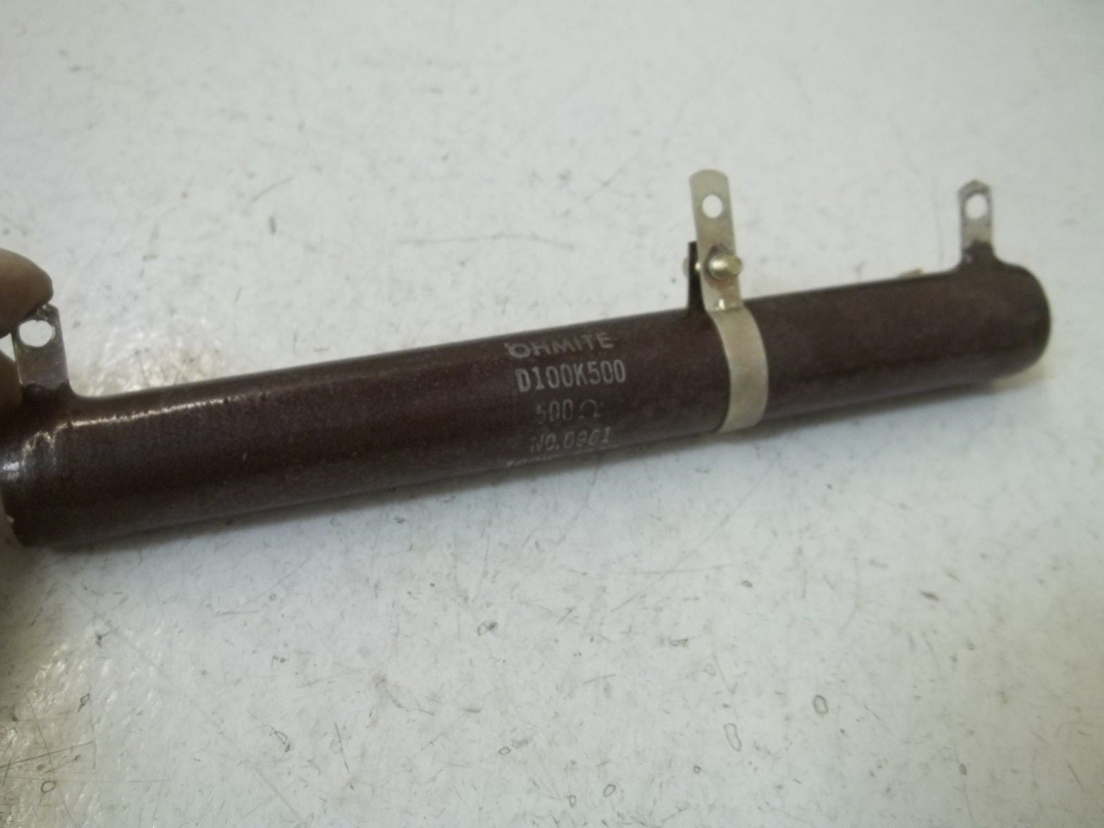 OHMITE D100K500 RESISTOR 500 OHMS *NEW IN BOX*
