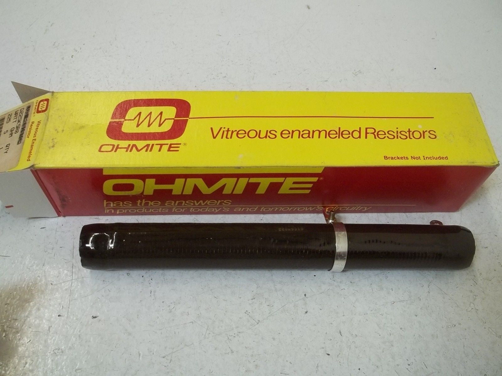 OHMITE D225K5R0 LUG RESISTOR 225WATTS, 5 OHM *NEW IN BOX*