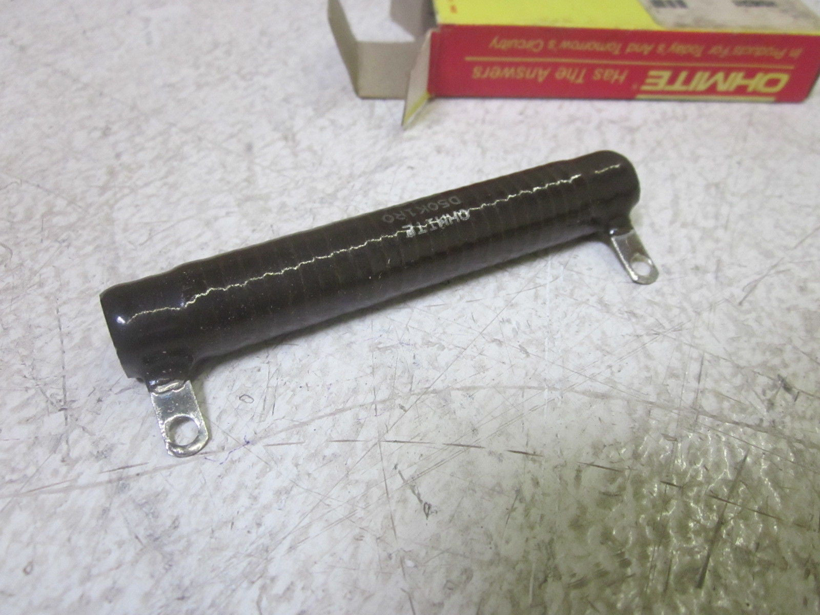 OHMITE D50K1R0 1 OHM 50W RESISTOR *NEW IN BOX*