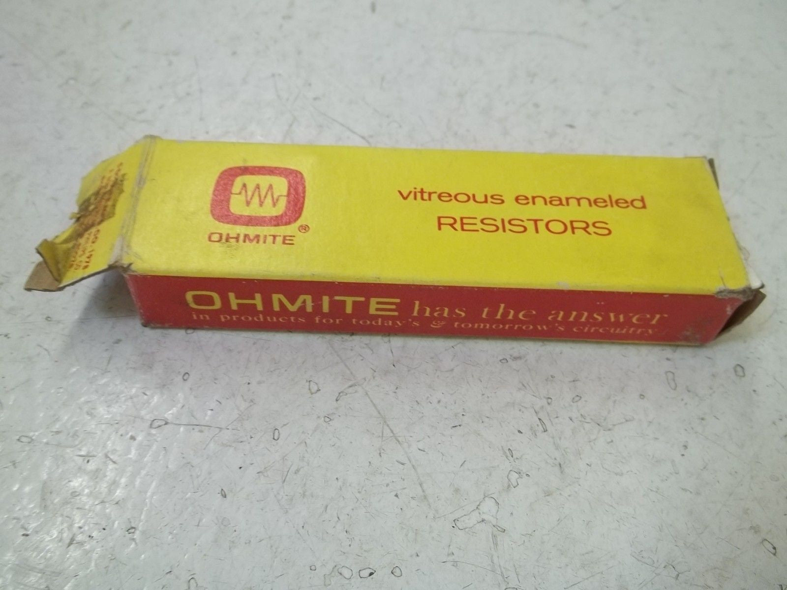 OHMITE D50K500 RESISTOR 50WATTS, 500 OHMS *NEW IN BOX*