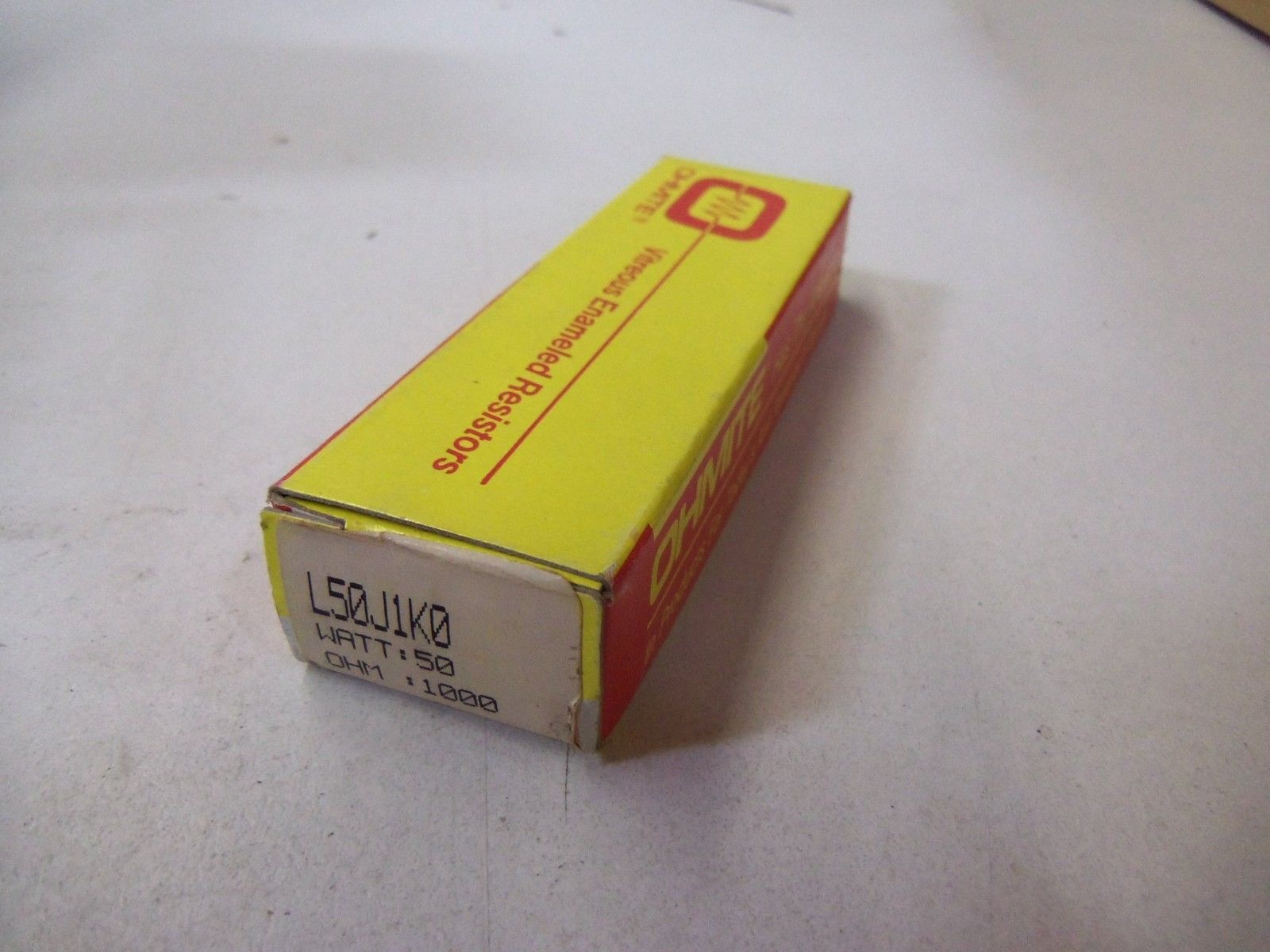 OHMITE L50J1K0 RESISTOR *NEW IN BOX*