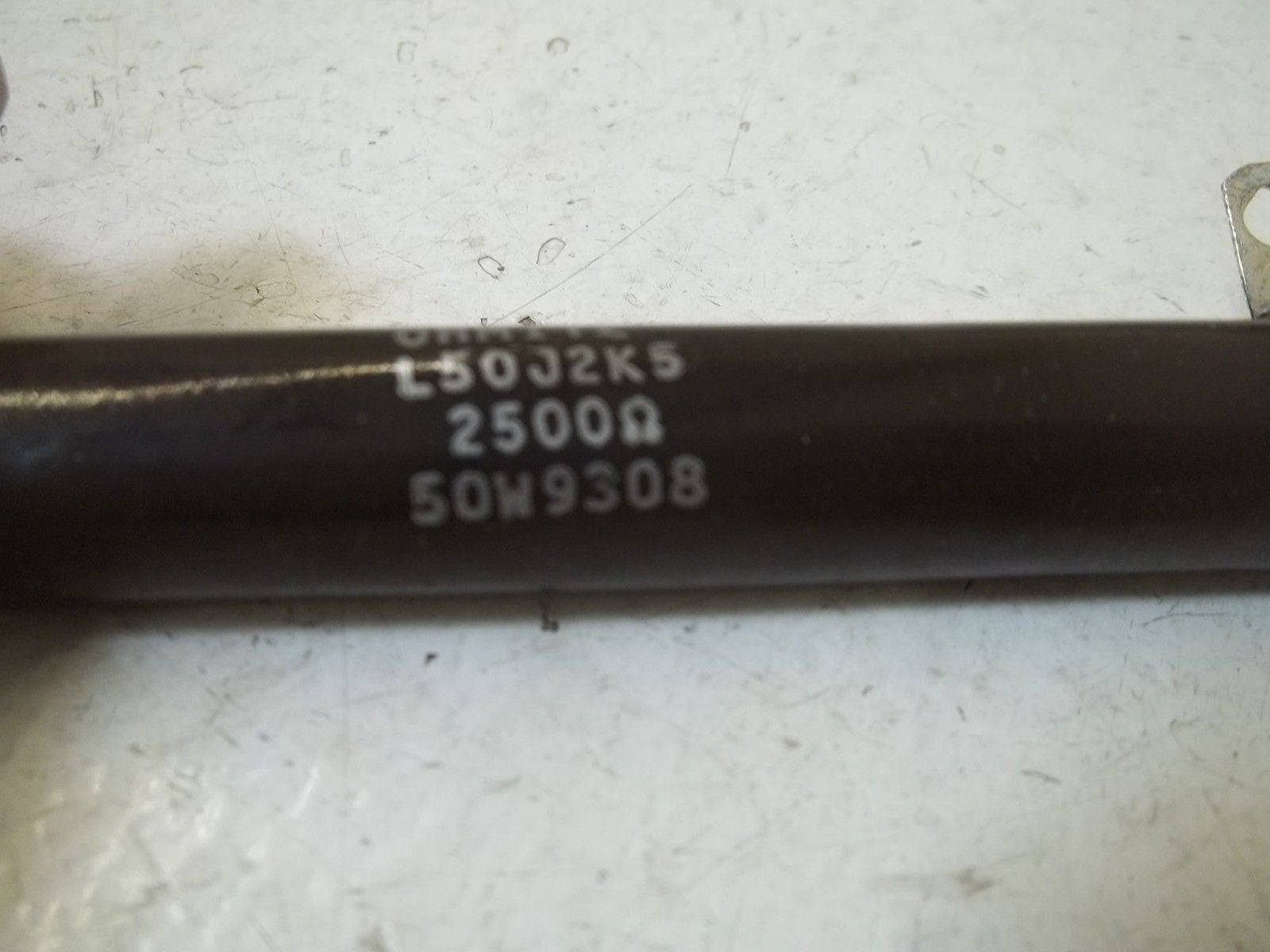 OHMITE L50J2K5 RESISTOR 50WATTS, 2500 OHMS *NEW IN BOX*