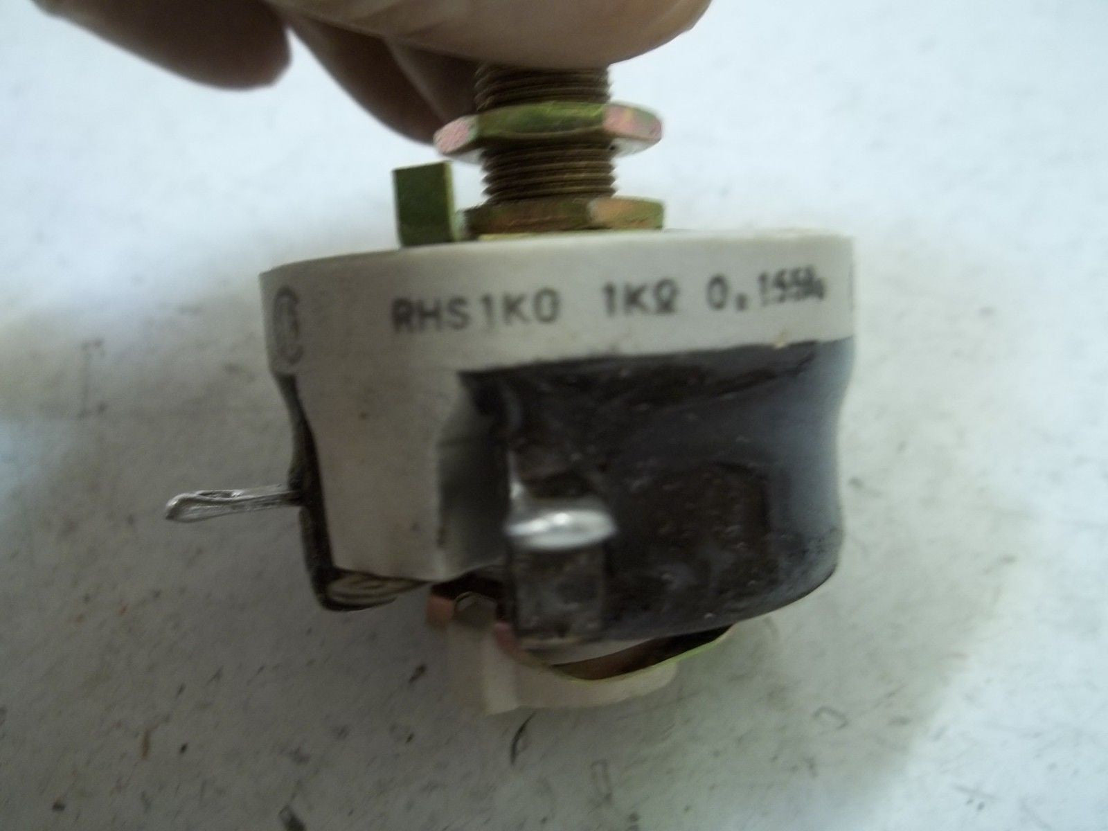 OHMITE RHEOSTAT MODEL H RHS1K0 WIREWOUND 1K ohm *USED*